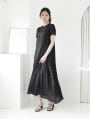 長さ調節アジャスター付き小花柄キャミワンピース