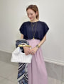【星玲奈セレクト】【接触冷感】脇見え防止二の腕カバーカットソー