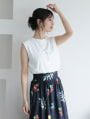 ラウンドネックノースリープルオーバー