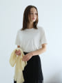 にこちゃん刺しゅうベーシックTシャツ