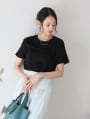 にこちゃん刺しゅうベーシックTシャツ