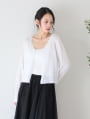 カップ付きバックレースキャミソール