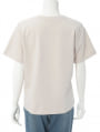 ニュアンスカラークルーネックTシャツ