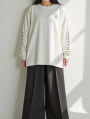 ロゴプリント長袖Tシャツ