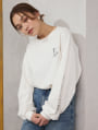 ロゴプリント長袖Tシャツ