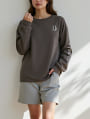 ロゴプリント長袖Tシャツ