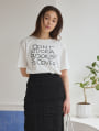 ロゴプリントTシャツ
