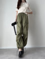 ツイルワイドカーゴパンツ