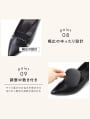 ポインテッドトゥ5cmプレートヒール感激パンプス